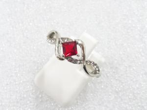 色石　指輪(14.5号)